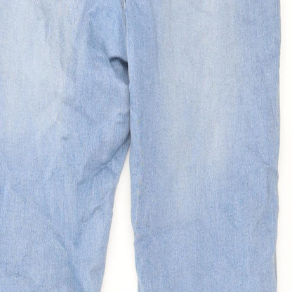 Denim & Co. Womens Blue  Denim Skinny Jeans Size 10 L28 in