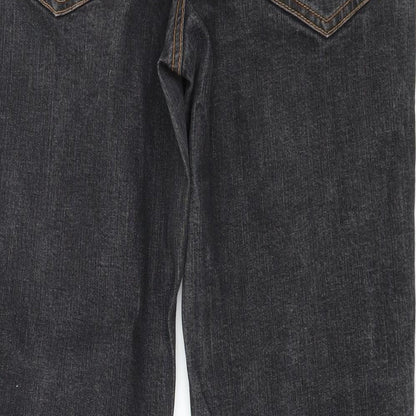 AriZona Womens Grey  Denim Skinny Jeans Size 28 in L30 in