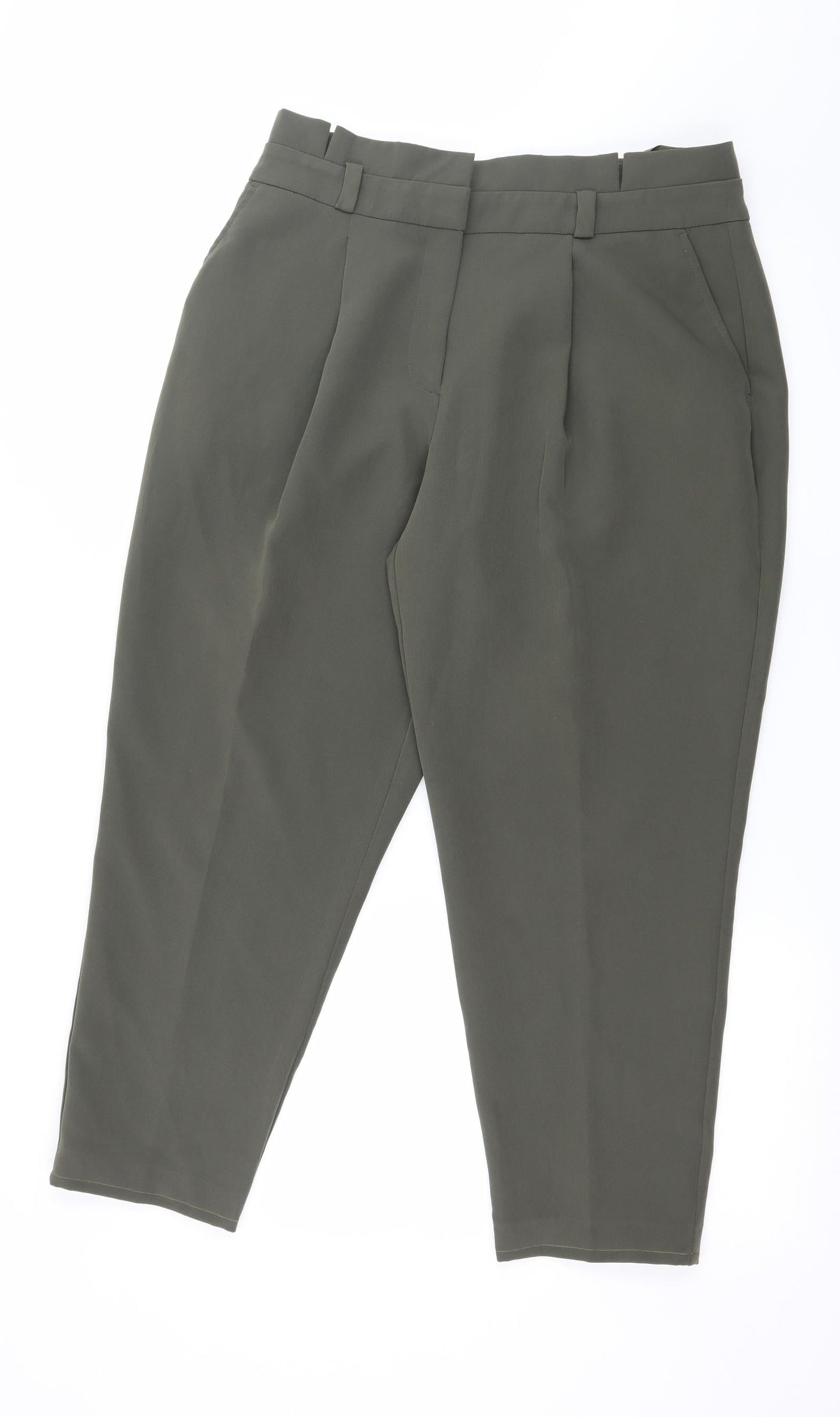 New Look Womens Green   Trousers  Size 12 L24 in
