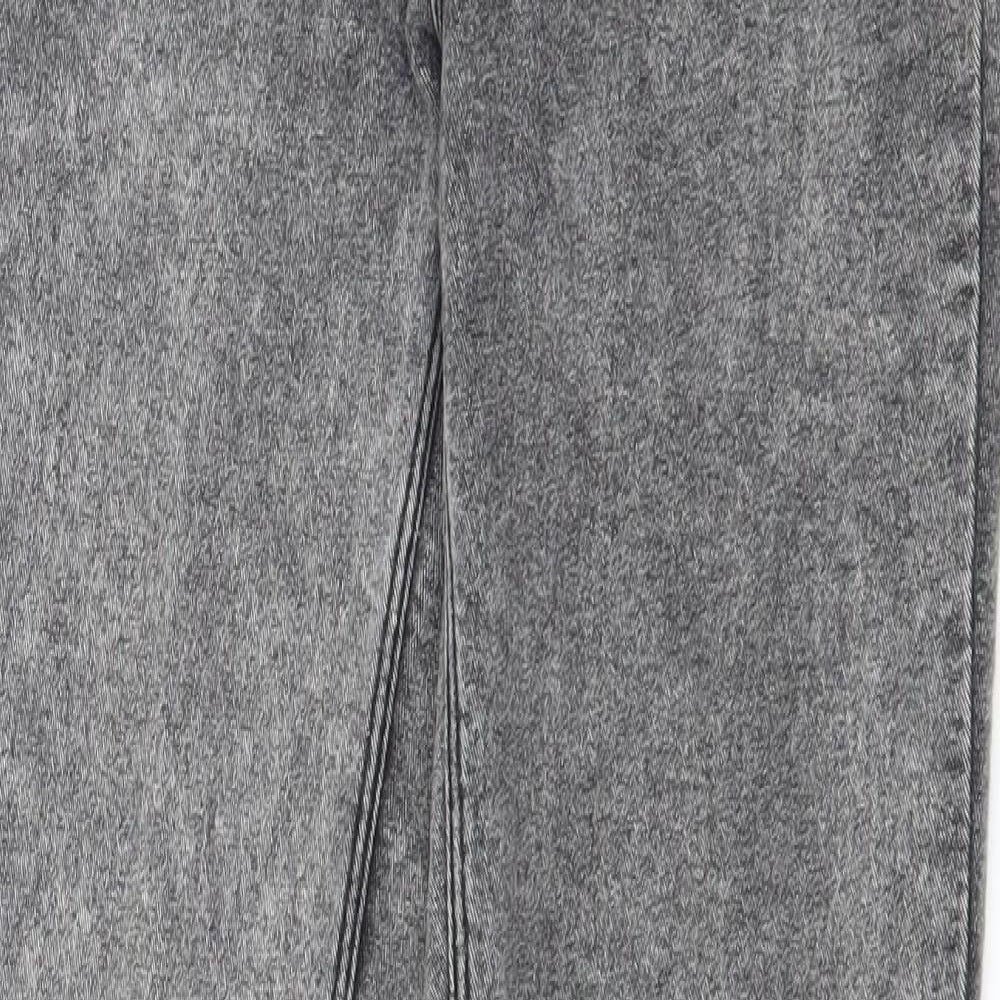 Zara Womens Grey  Denim Skinny Jeans Size 8 L29 in