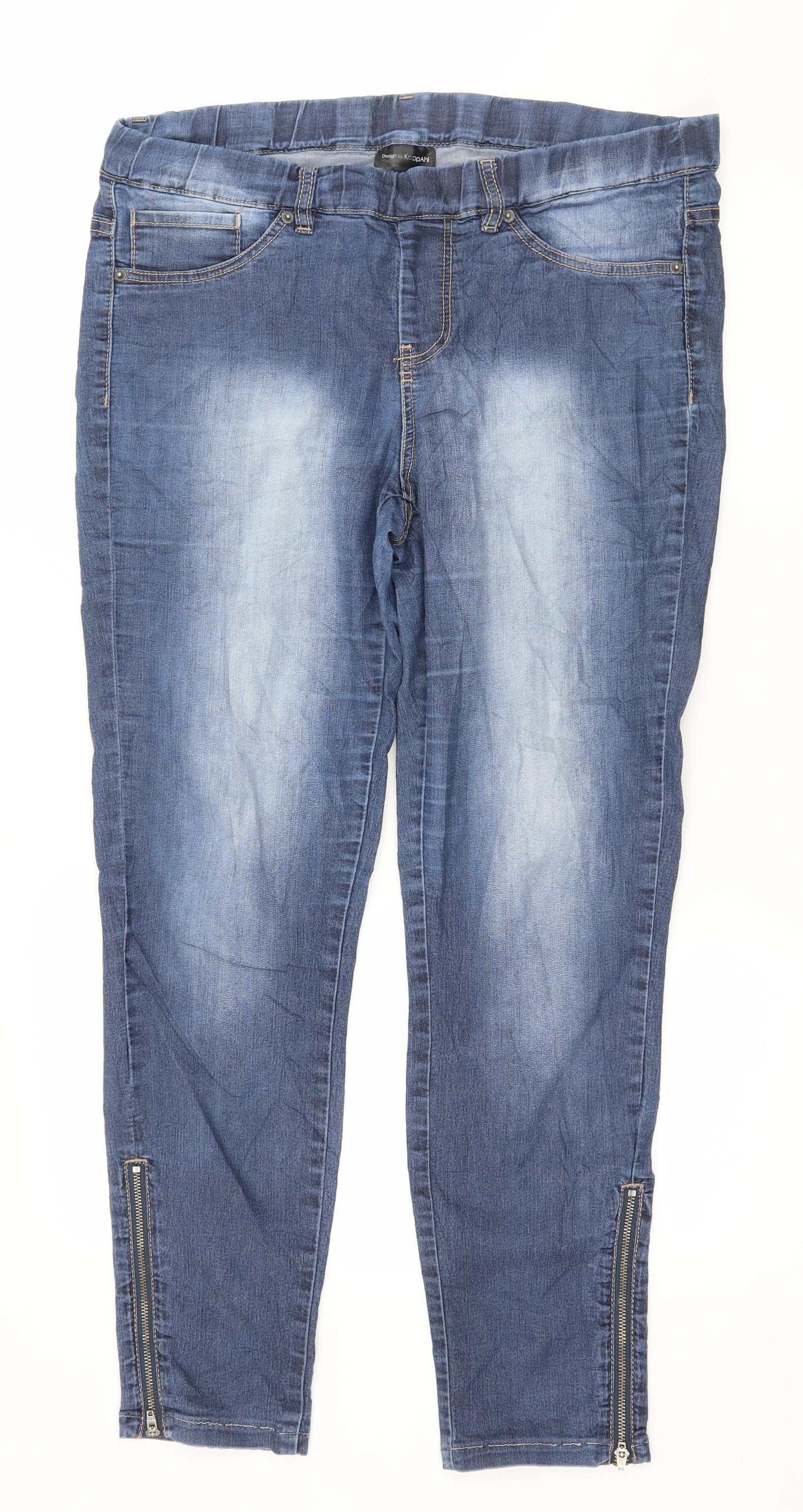 KoppAhl Womens Blue  Denim Skinny Jeans Size 36 in L29 in