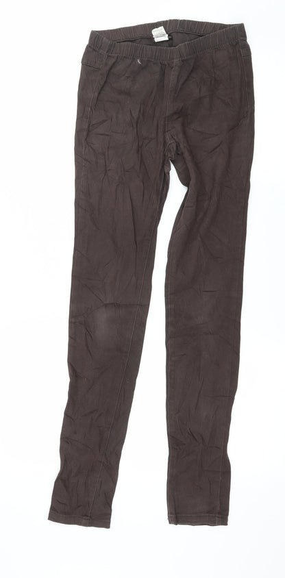 Pieces Womens Brown  Denim Jegging Jeans Size S L29 in