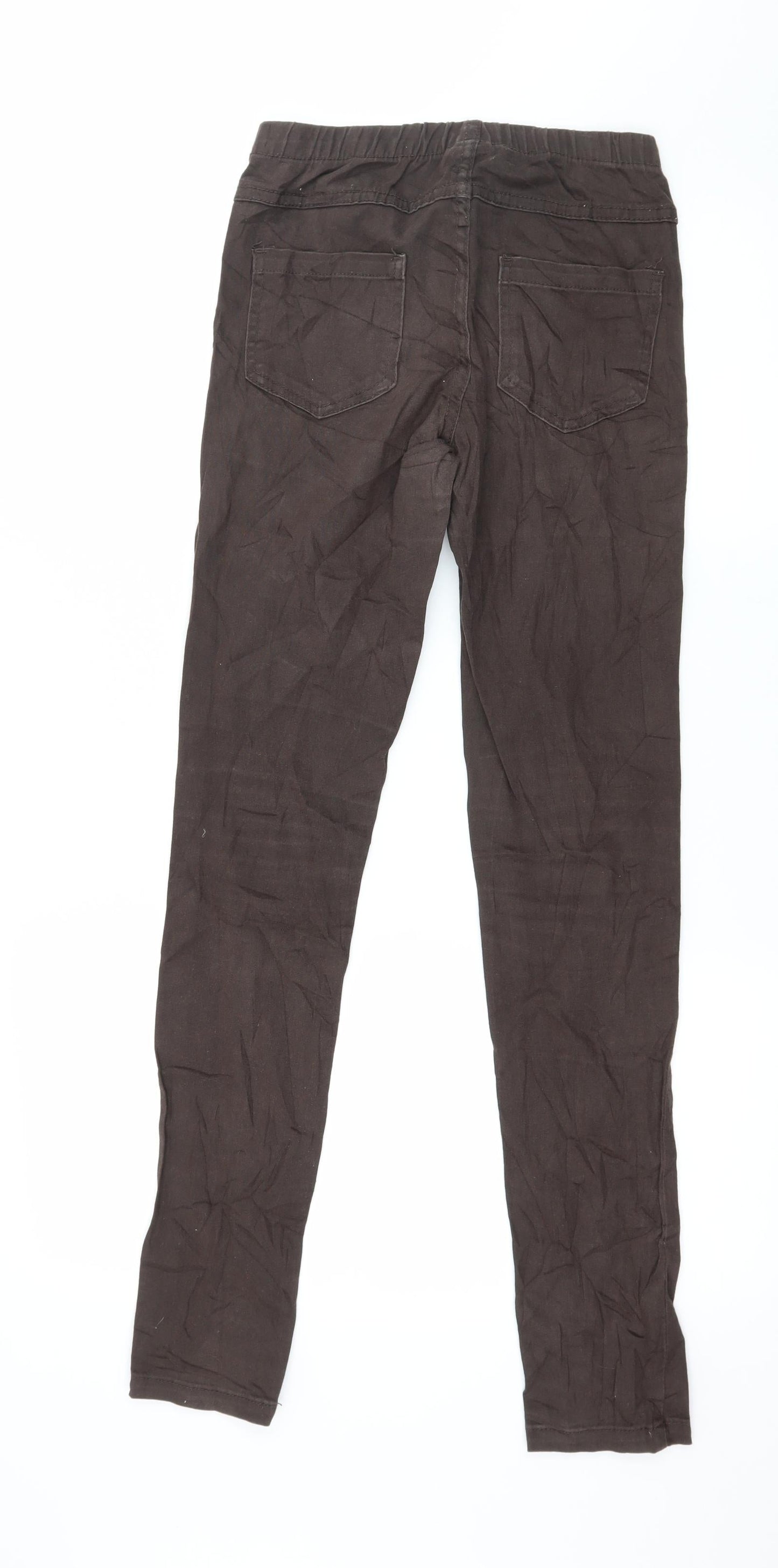 Pieces Womens Brown  Denim Jegging Jeans Size S L29 in