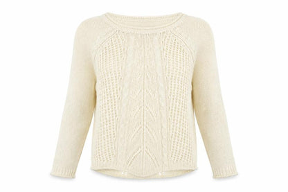 Atmosphere Womens Ivory  Knit Pullover Jumper Size 12