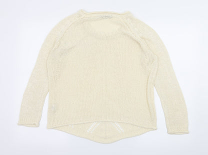 Atmosphere Womens Ivory  Knit Pullover Jumper Size 12