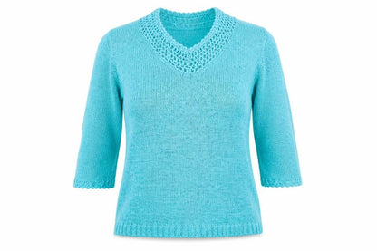 Paramour Womens Green  Knit Pullover Jumper Size L