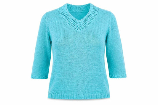 Paramour Womens Green  Knit Pullover Jumper Size L