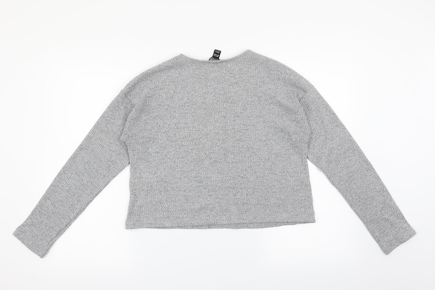 New Look Girls Grey   Pullover Jumper Size 14-15 Years