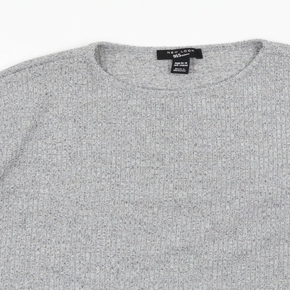 New Look Girls Grey   Pullover Jumper Size 14-15 Years
