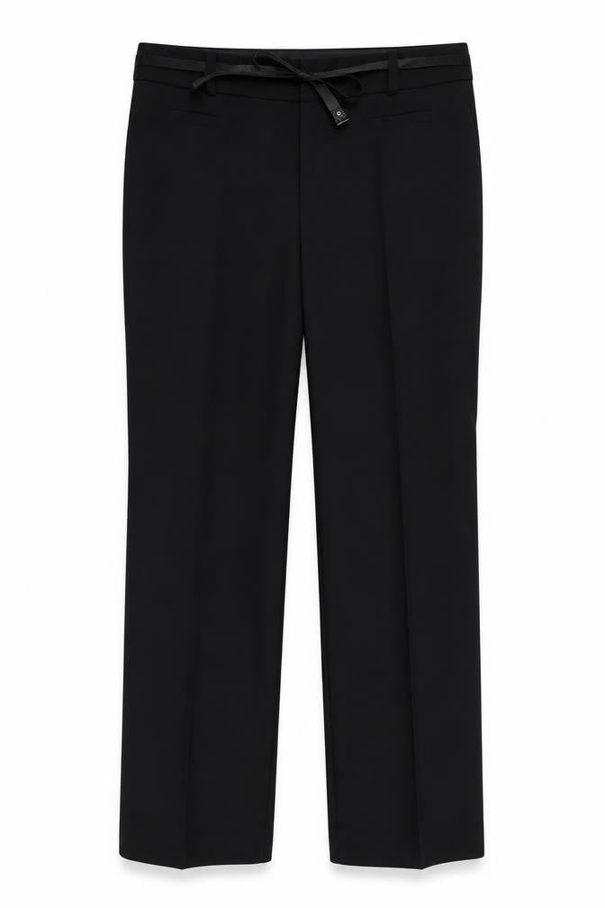 Womens UK Size 18 Select Regular Fit Dress Pants Black Trousers