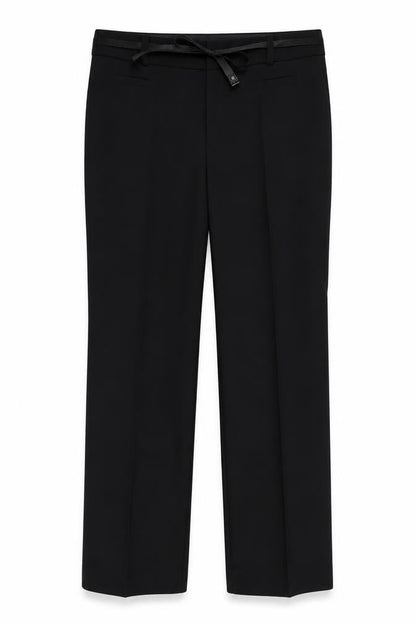 Womens UK Size 18 Select Regular Fit Dress Pants Black Trousers
