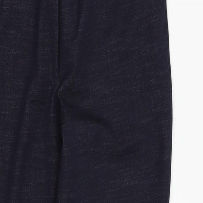 Womens UK Size 12 NEXT Regular Fit Dress Pants Blue Trousers