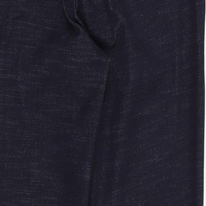 Womens UK Size 12 NEXT Regular Fit Dress Pants Blue Trousers