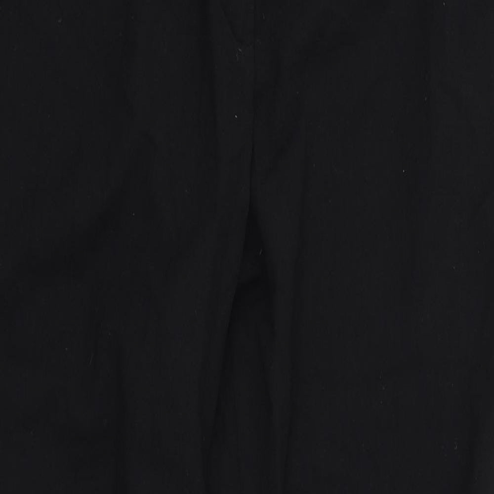 M&S Womens Black   Dress Pants Trousers Size 18 L26 in