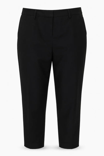 Womens UK Size 10 F&F Regular Fit Dress Pants Black Trousers