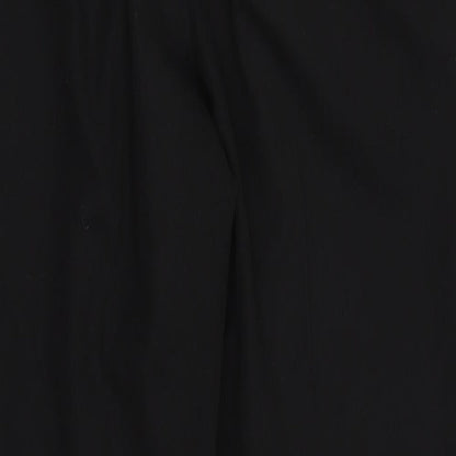 Womens UK Size 10 F&F Regular Fit Dress Pants Black Trousers