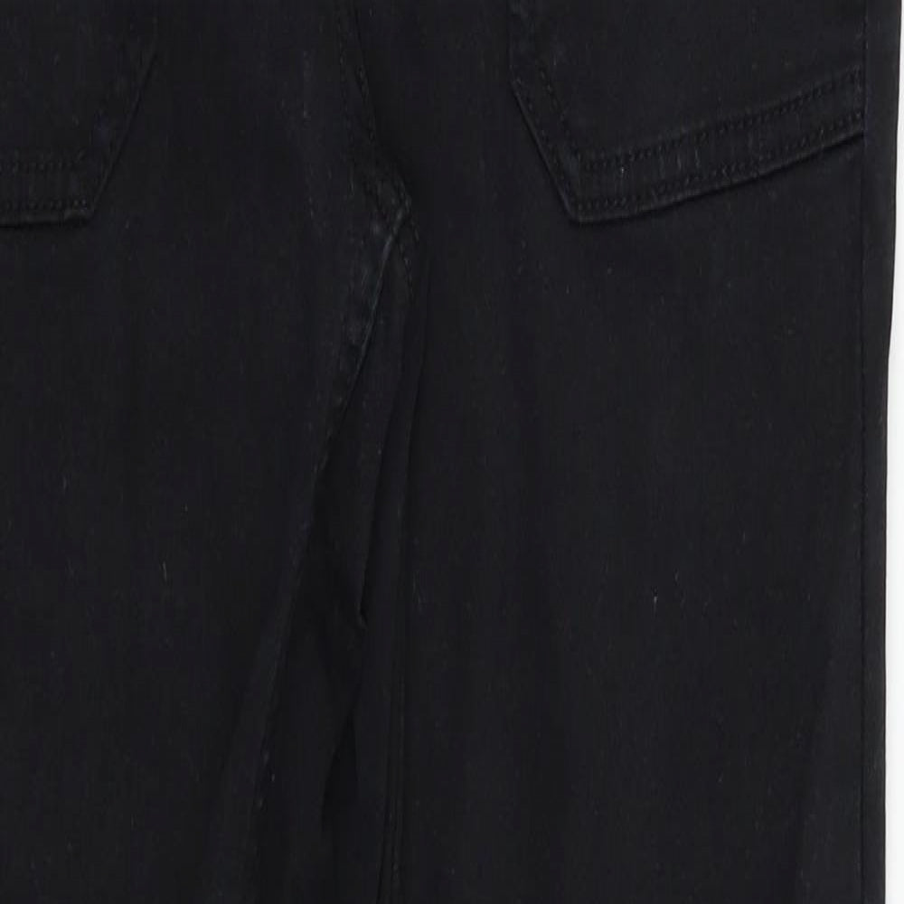 NEXT Womens Black  Denim Skinny Jeans Size 6 L26 in
