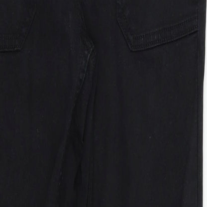 NEXT Womens Black  Denim Skinny Jeans Size 6 L26 in
