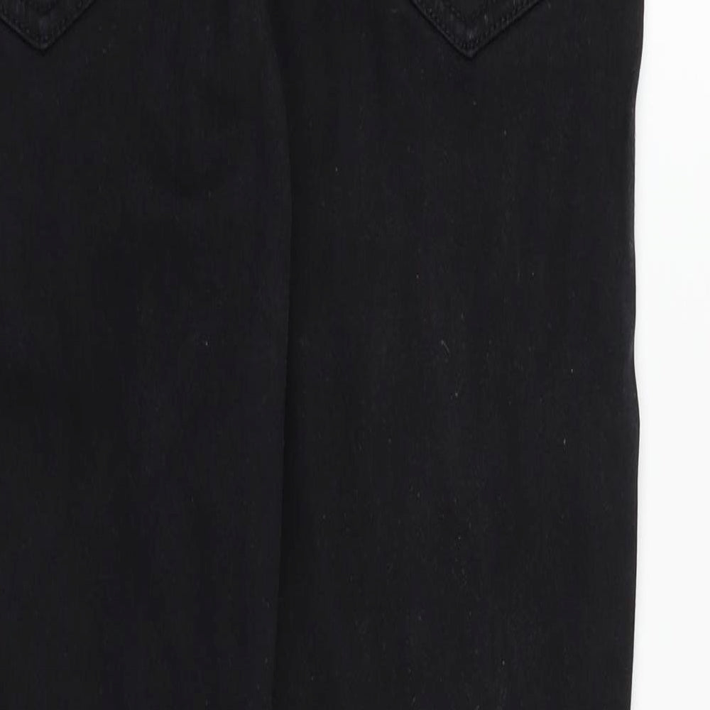 NEXT Womens Black  Denim Skinny Jeans Size 6 L26 in