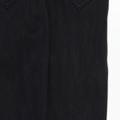 NEXT Womens Black  Denim Skinny Jeans Size 6 L26 in