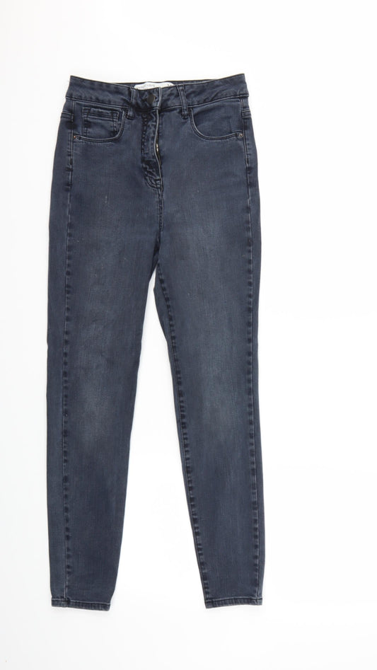 NEXT Womens Grey  Denim Skinny Jeans Size 10 L27 in