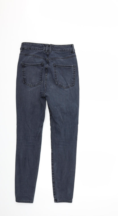 NEXT Womens Grey  Denim Skinny Jeans Size 10 L27 in