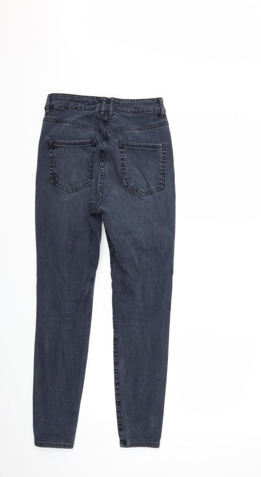 NEXT Womens Grey  Denim Skinny Jeans Size 10 L27 in