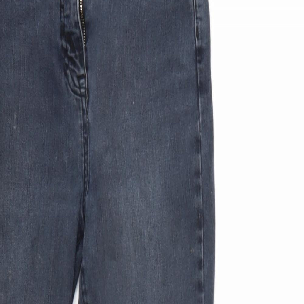 NEXT Womens Grey  Denim Skinny Jeans Size 10 L27 in