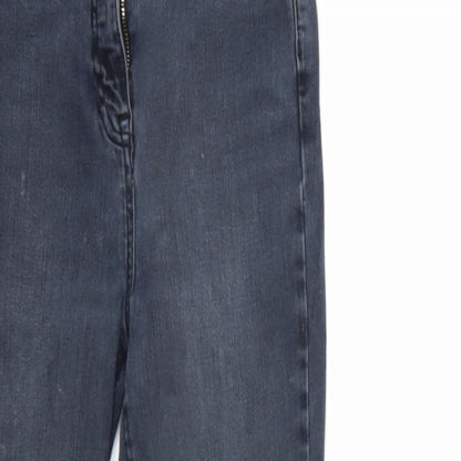 NEXT Womens Grey  Denim Skinny Jeans Size 10 L27 in