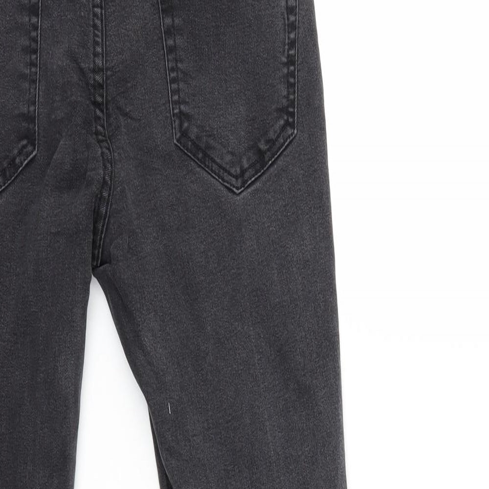 New Look Womens Black  Denim Skinny Jeans Size 10 L23 in