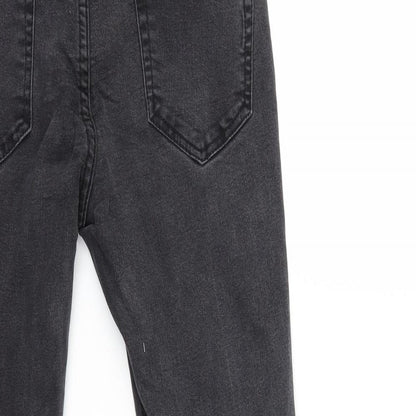 New Look Womens Black  Denim Skinny Jeans Size 10 L23 in