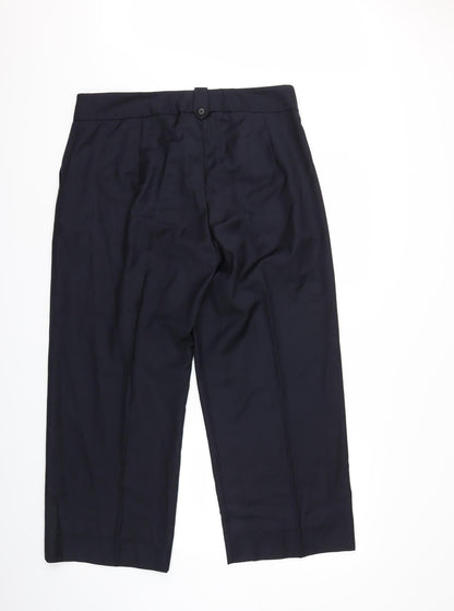 Womens UK Size 36 in Preworn Regular Fit  Blue Trousers