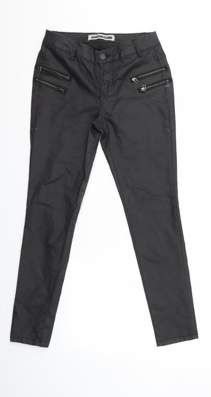Womens UK Size 26 in Noisy may Regular Fit  Black Trousers