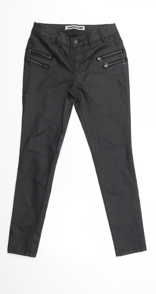 Womens UK Size 26 in Noisy may Regular Fit  Black Trousers