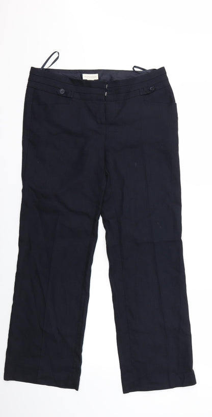 mosnoon Womens Blue   Trousers  Size 10 L27 in
