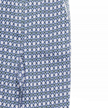 Womens UK Size 10 Topshop Regular Fit  Blue Trousers