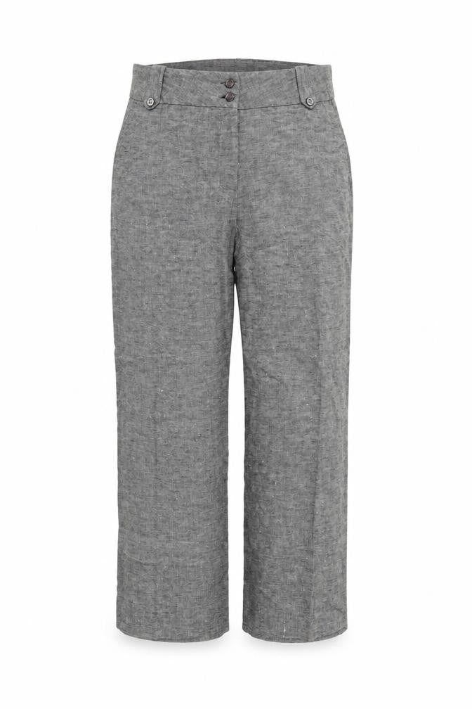 Womens UK Size 34 in Preworn Regular Fit  Grey Trousers