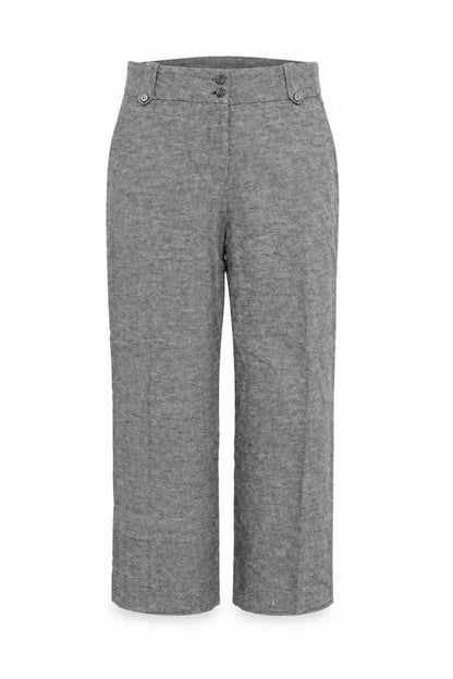 Womens UK Size 34 in Preworn Regular Fit  Grey Trousers