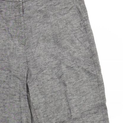 Womens UK Size 34 in Preworn Regular Fit  Grey Trousers