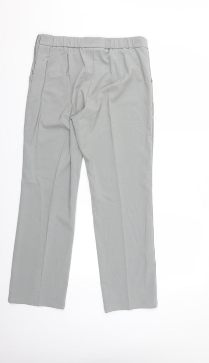 Womens UK Size 32 in Preworn Regular Fit  Grey Trousers