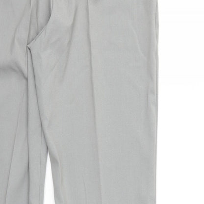 Womens UK Size 32 in Preworn Regular Fit  Grey Trousers
