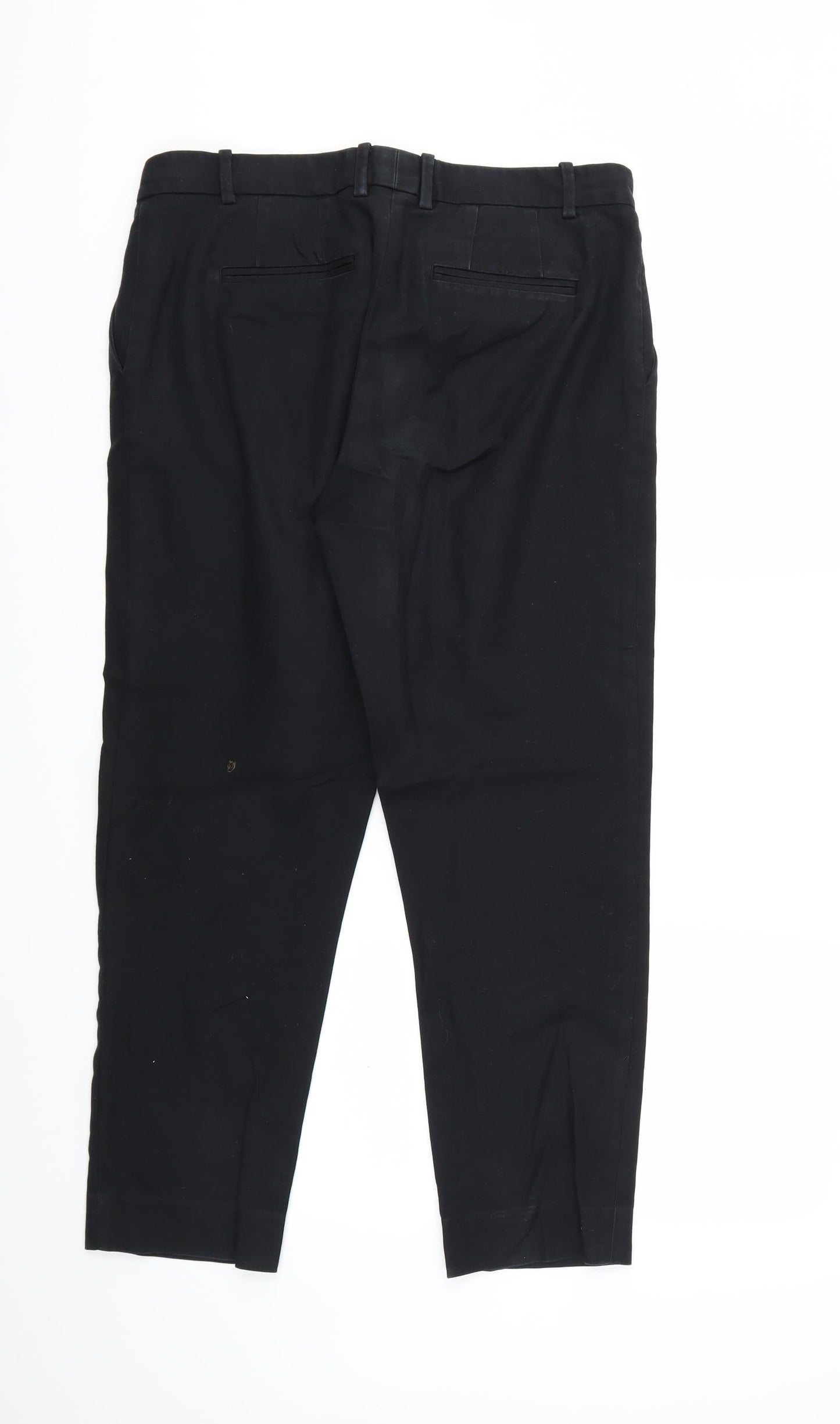 Womens UK Size 34 in Gap Regular Fit  Black Trousers