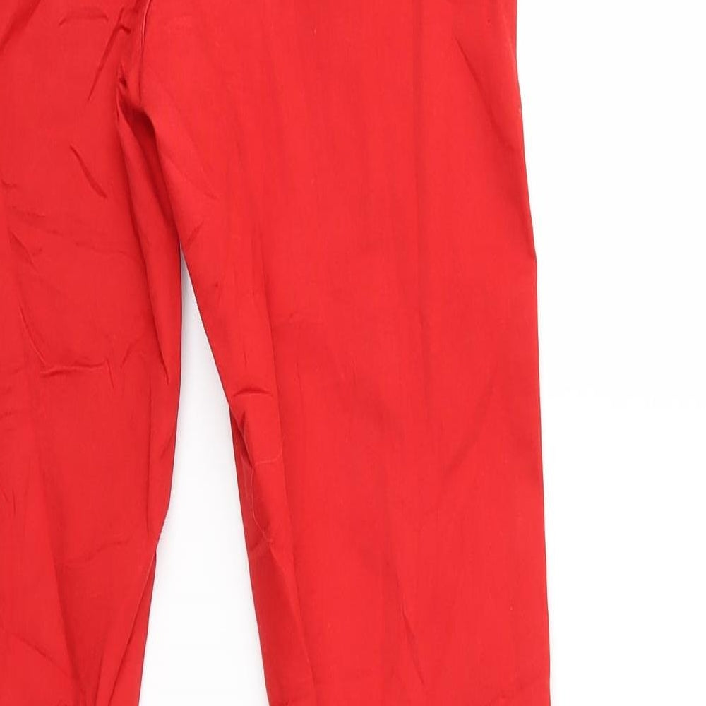 Tregging Thea Womens Red  Denim Skinny Jeans Size M L29 in