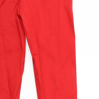 Tregging Thea Womens Red  Denim Skinny Jeans Size M L29 in