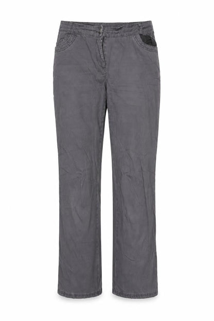 Womens UK Size 32 in Preworn Regular Fit  Grey Trousers