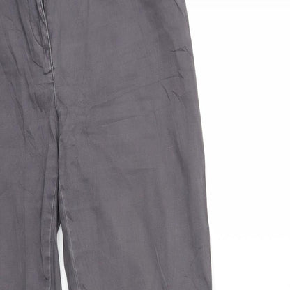 Womens UK Size 32 in Preworn Regular Fit  Grey Trousers