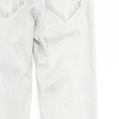 H&M Womens Grey  Denim Skinny Jeans Size 28 in L29 in
