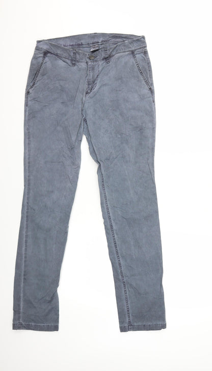 up fashion Womens Grey  Denim Trousers  Size 12 L31 in