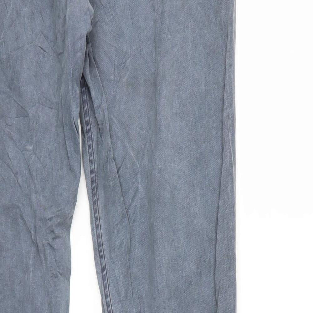 up fashion Womens Grey  Denim Trousers  Size 12 L31 in