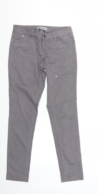 Womens UK Size 36 Blue Motion Regular Fit  Grey Trousers